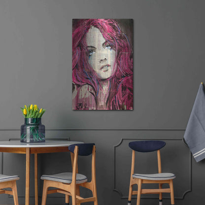 Luxe Metal Art 'Incinerate' by Loui Jover, Metal Wall Art,24x36