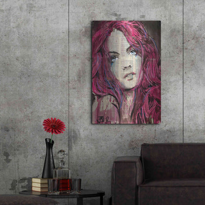 Luxe Metal Art 'Incinerate' by Loui Jover, Metal Wall Art,24x36