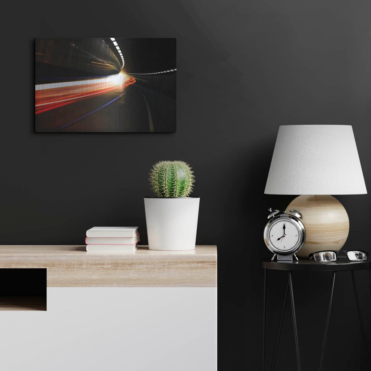 'Furious' by Luxe Metal Portfolio – Metal Wall Art, 24x16 room view