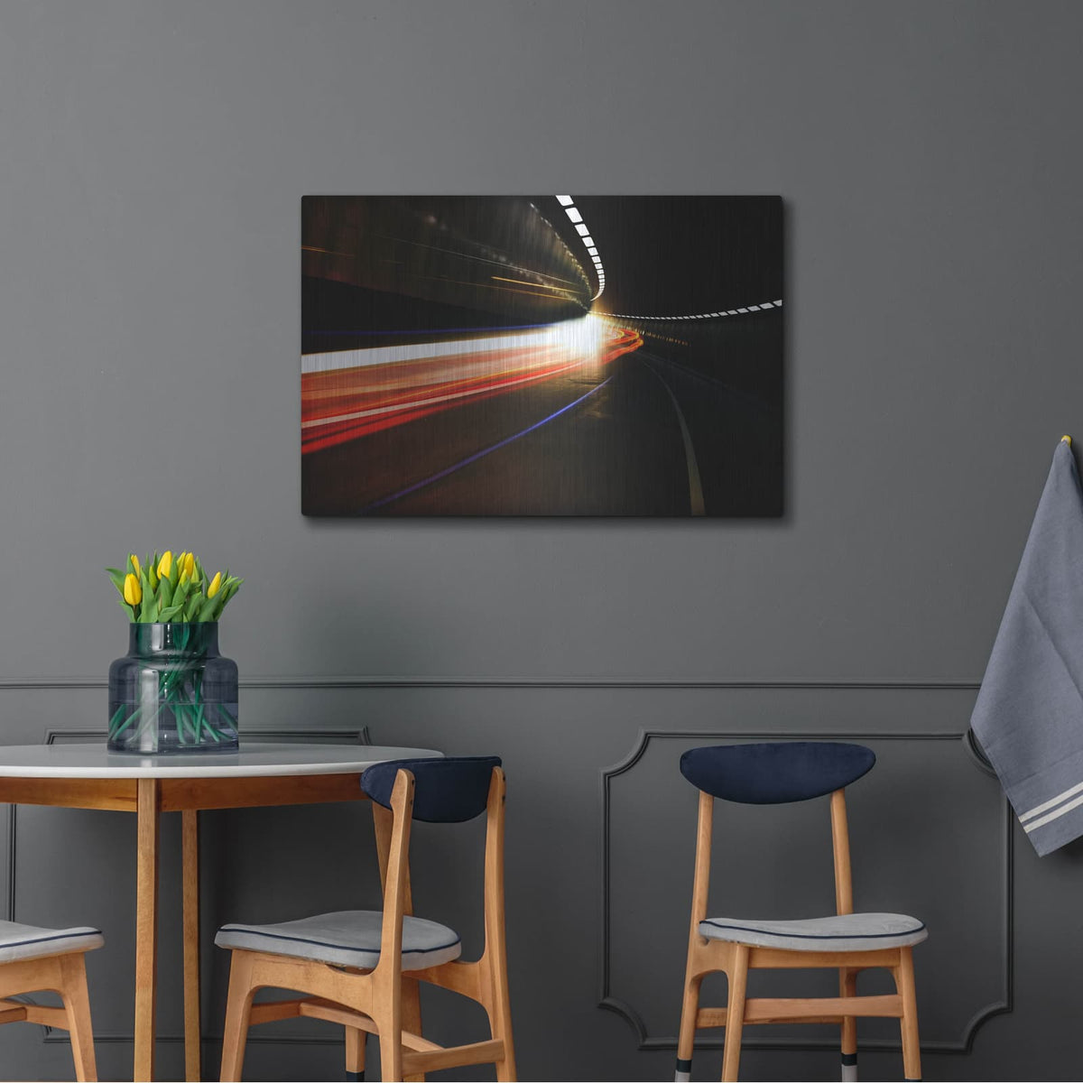 'Furious' by Luxe Metal Portfolio – Metal Wall Art, 36x24 room view