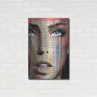 Luxe Metal Art 'Jaime Mon Amour' by Loui Jover, Metal Wall Art,24x36