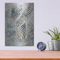 'Fluid Motion' by Luxe Metal Portfolio – Metal Wall Art, 12x16 room view