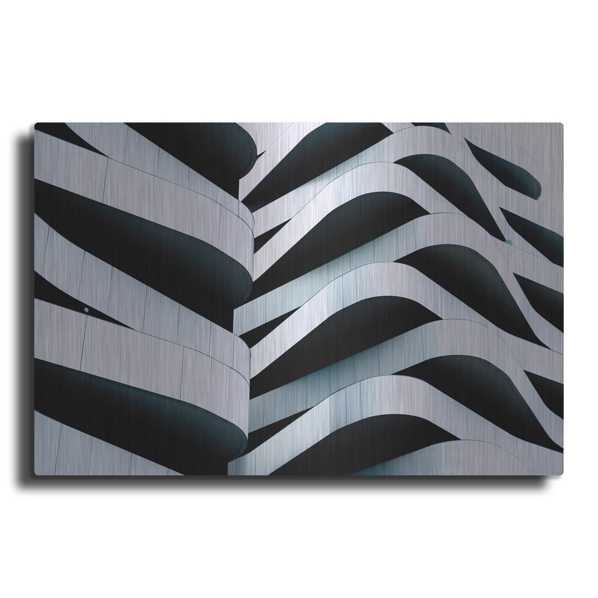 'Concrete Puzzle' by Luxe Metal Portfolio – Metal Wall Art