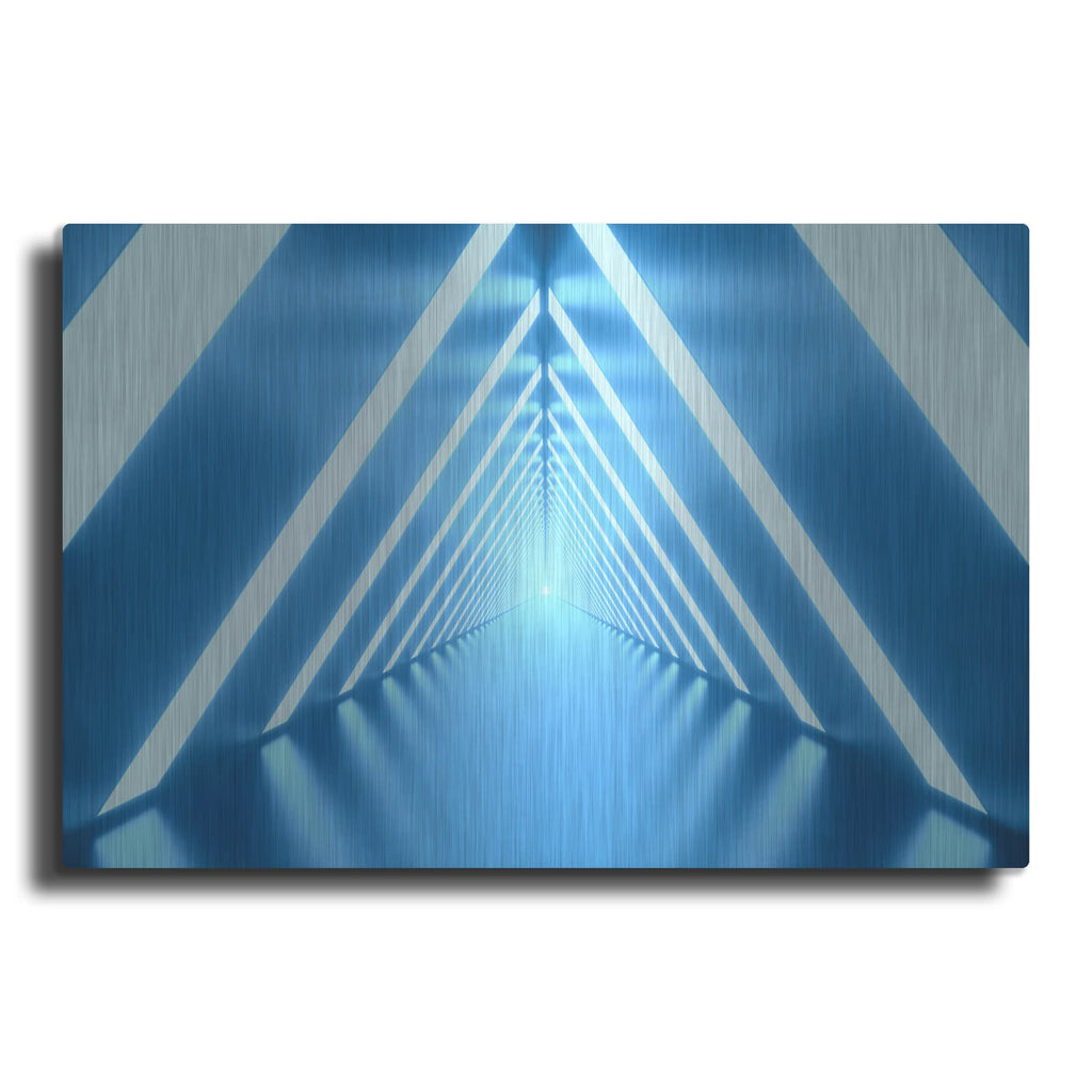 'At The End Of The Tunnel' by Luxe Metal Portfolio – Metal Wall Art