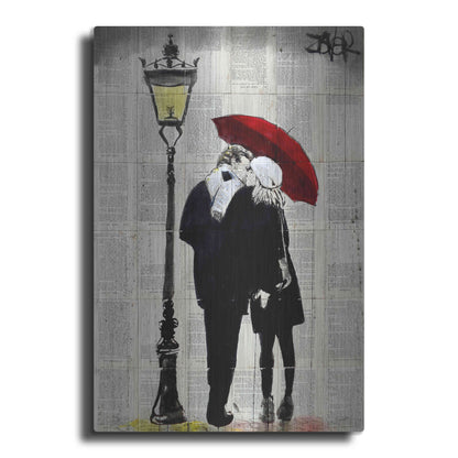 Luxe Metal Art 'Lamp Lovers' by Loui Jover, Metal Wall Art