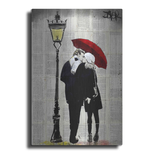 Luxe Metal Art 'Lamp Lovers' by Loui Jover, Metal Wall Art