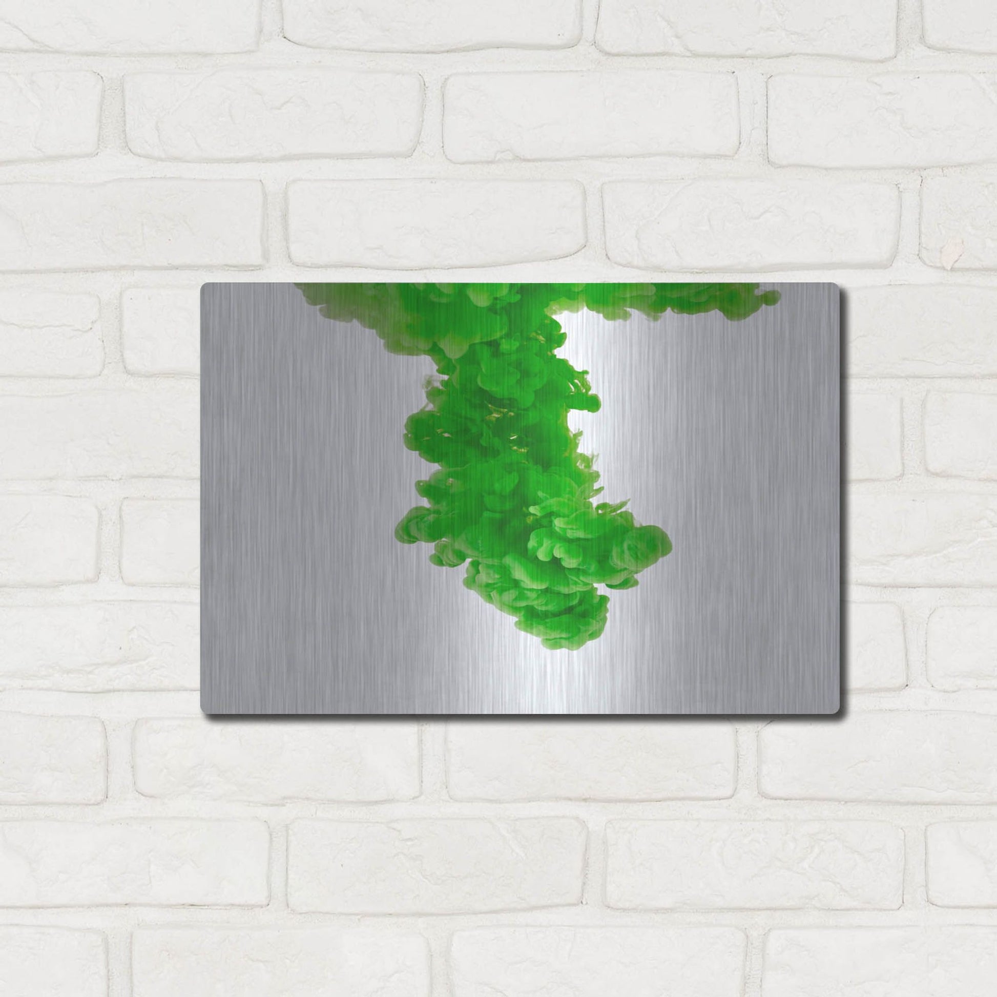 Luxe Metal Art 'Absinthe' by Luxe Portfolio, Metal Wall Art,16x12