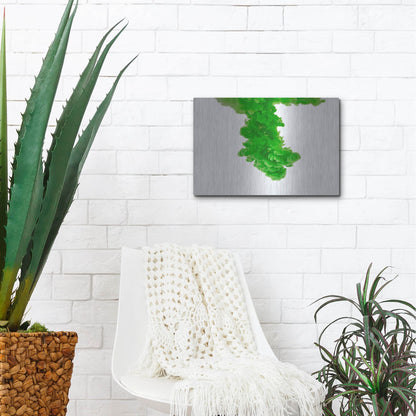 Luxe Metal Art 'Absinthe' by Luxe Portfolio, Metal Wall Art,16x12