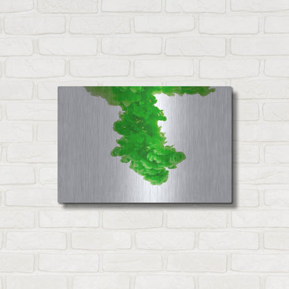 Luxe Metal Art 'Absinthe' by Luxe Portfolio, Metal Wall Art,24x16