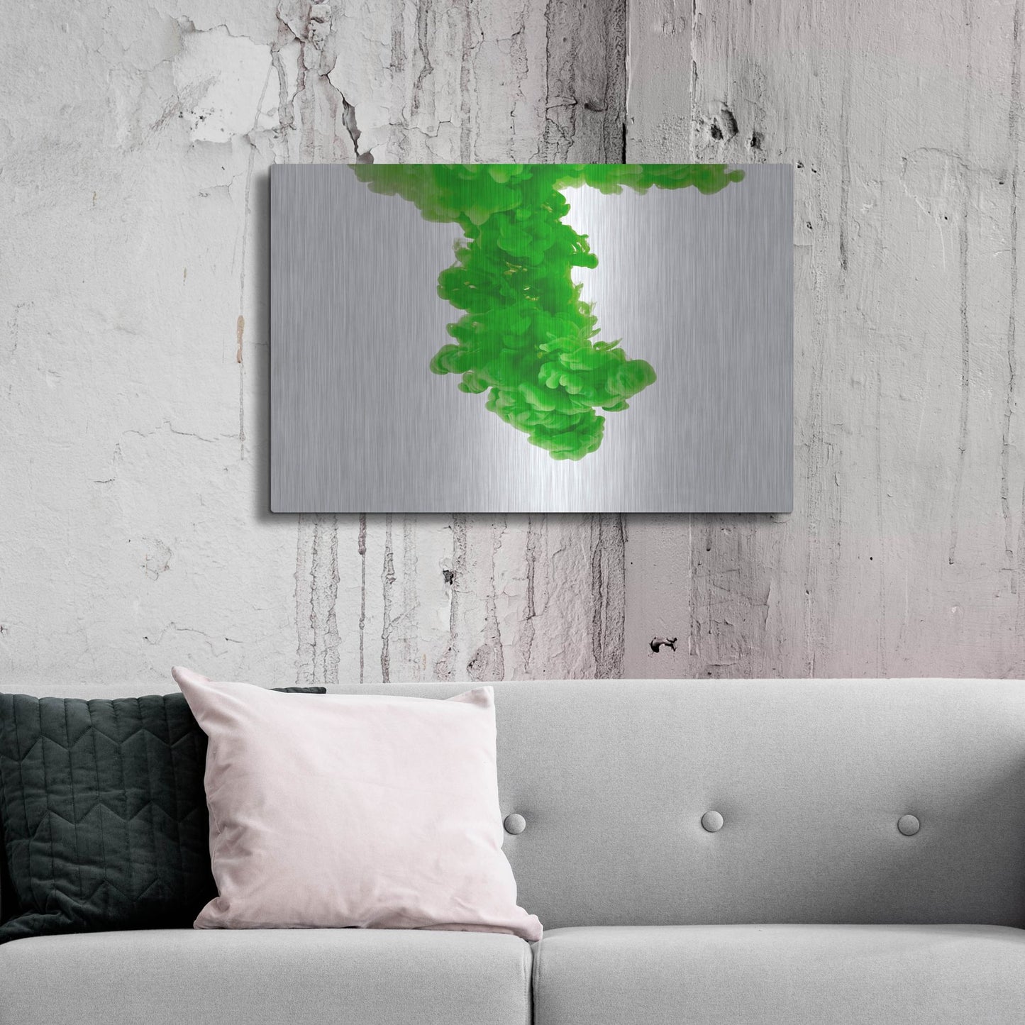 Luxe Metal Art 'Absinthe' by Luxe Portfolio, Metal Wall Art,36x24