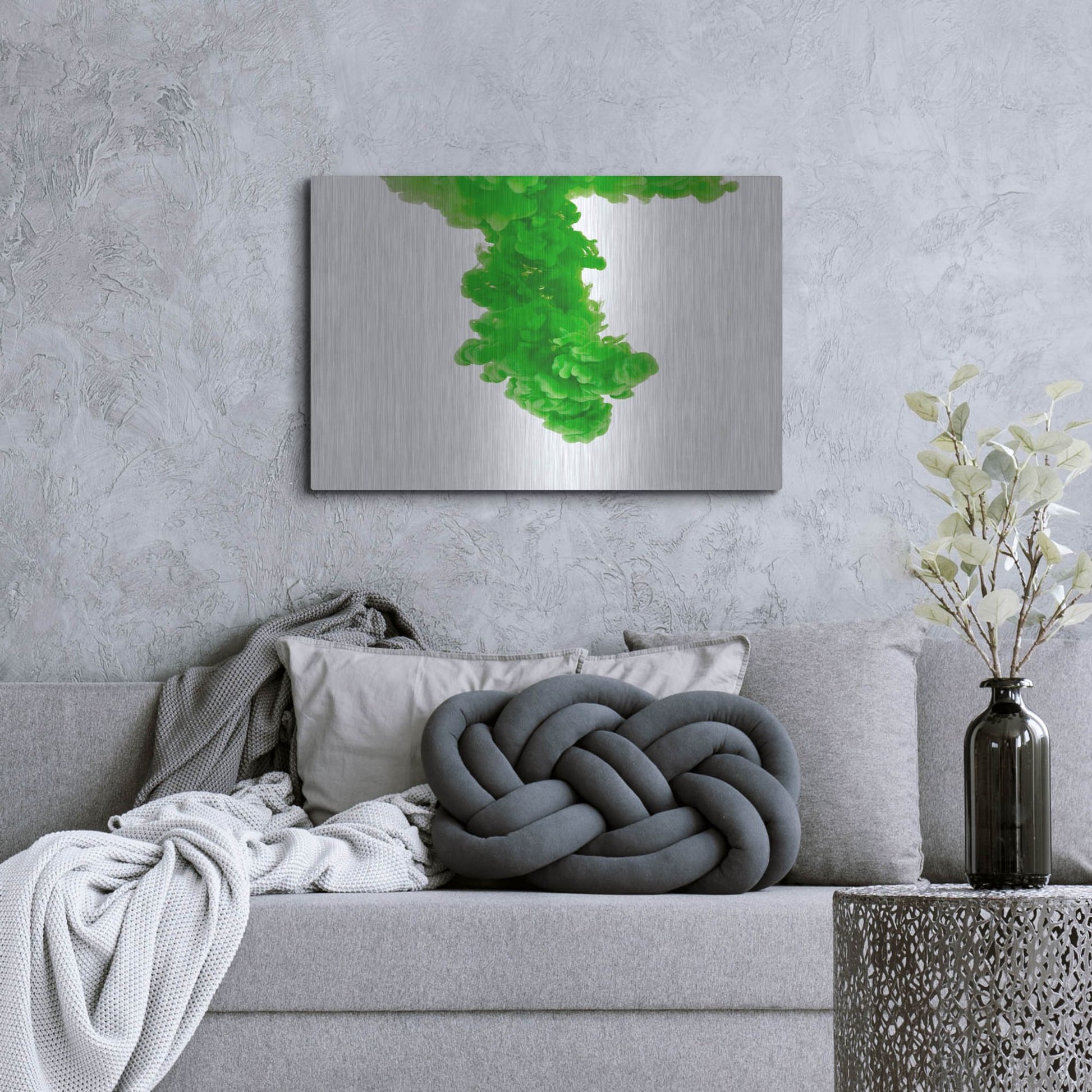 Luxe Metal Art 'Absinthe' by Luxe Portfolio, Metal Wall Art,36x24