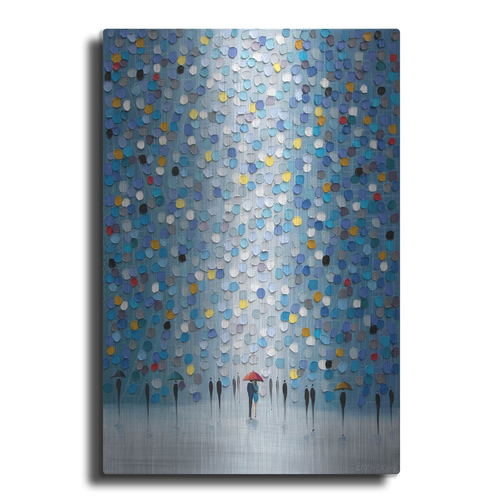 'Blue Heaven' by Ekaterina Ermilkina – Metal Wall Art