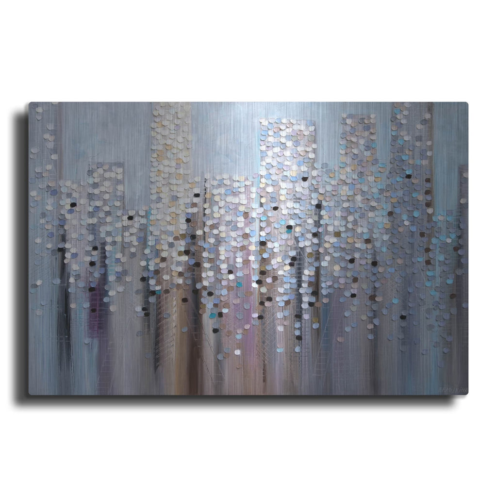 'Dreamy Skyline' by Ekaterina Ermilkina – Metal Wall Art