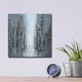 'Jam City' by Ekaterina Ermilkina – Metal Wall Art, 12x12 room view