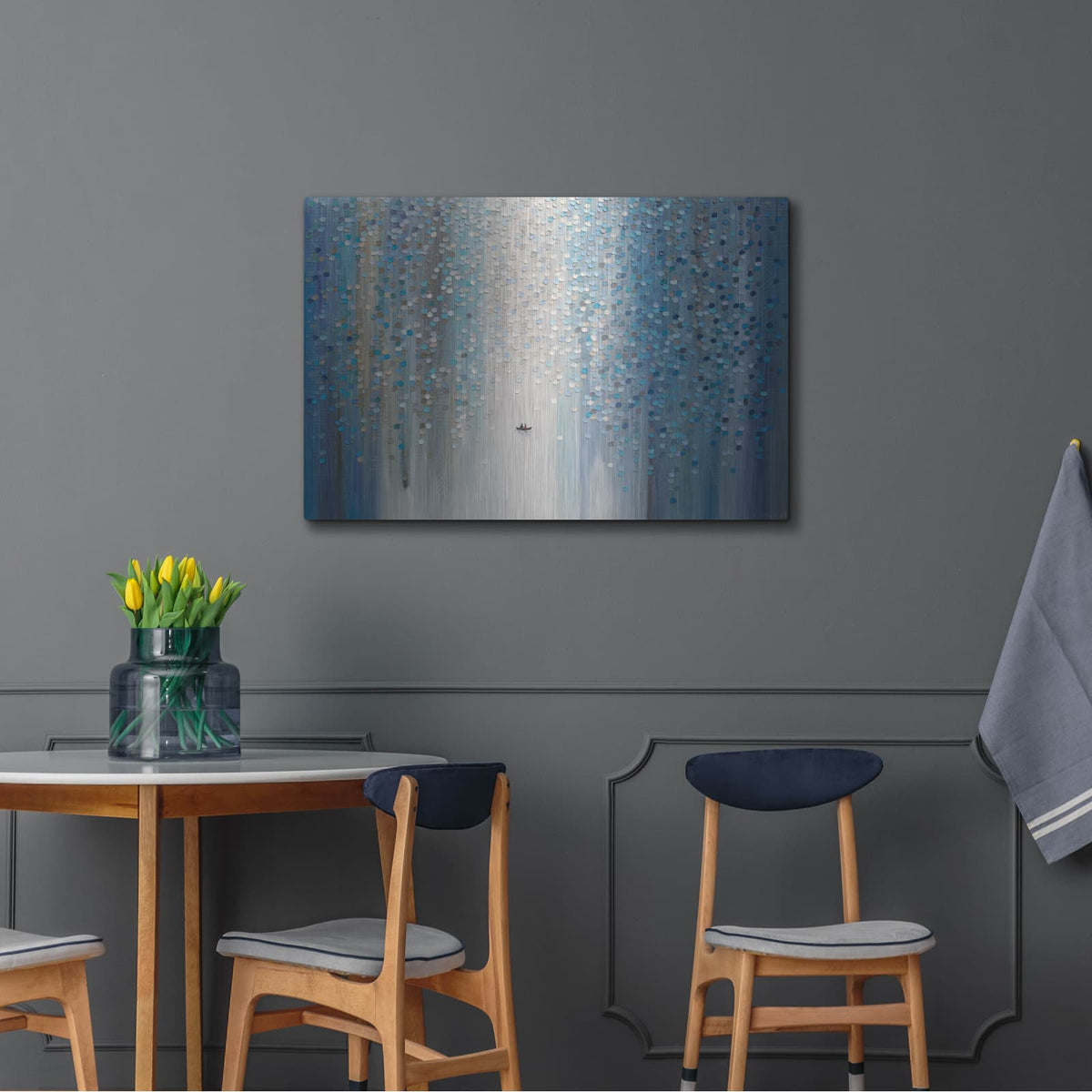 'Lovers' Erscape' by Ekaterina Ermilkina – Metal Wall Art, 36x24 room view