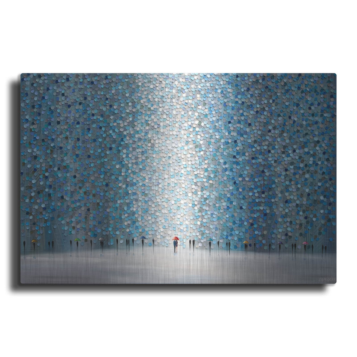 'Morning Rain' by Ekaterina Ermilkina – Metal Wall Art