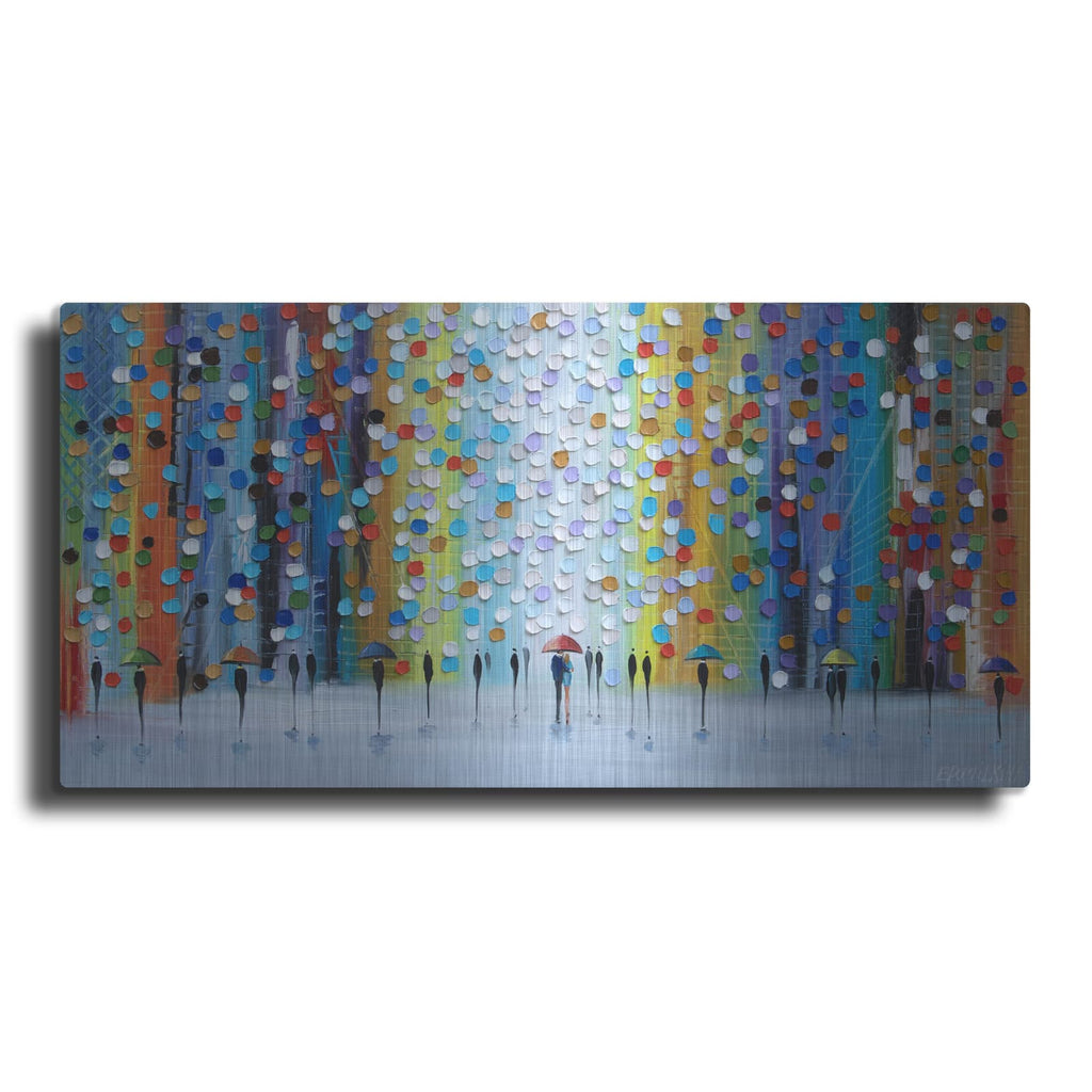 'Rainy Fantasy' by Ekaterina Ermilkina – Metal Wall Art