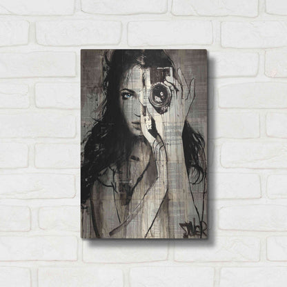 Luxe Metal Art 'Long Shot' by Loui Jover, Metal Wall Art,12x16