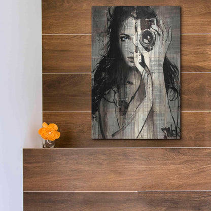 Luxe Metal Art 'Long Shot' by Loui Jover, Metal Wall Art,12x16