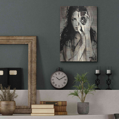 Luxe Metal Art 'Long Shot' by Loui Jover, Metal Wall Art,12x16