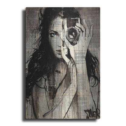 Luxe Metal Art 'Long Shot' by Loui Jover, Metal Wall Art