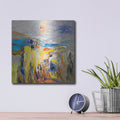 'Seascape' by Ekaterina Ermilkina – Metal Wall Art, 12x12 room view