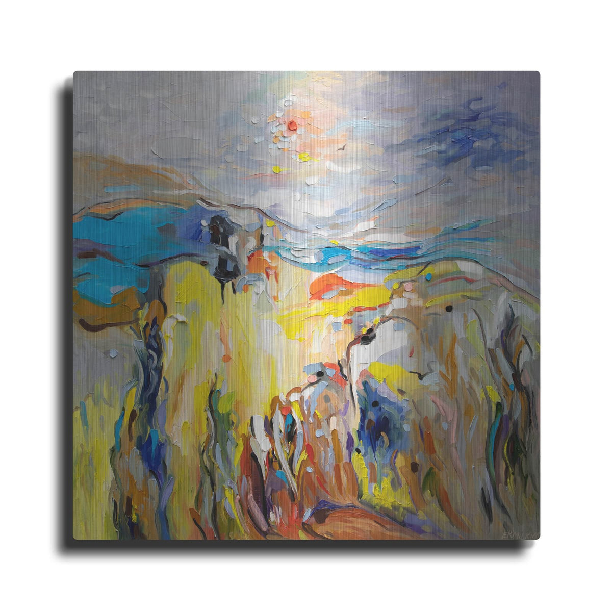 'Seascape' by Ekaterina Ermilkina – Metal Wall Art