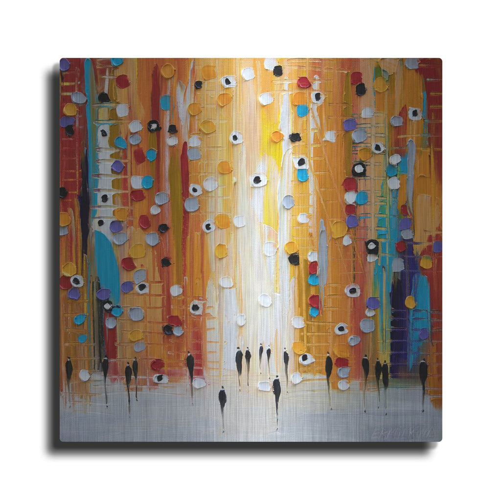 'Sunset Mood' by Ekaterina Ermilkina – Metal Wall Art