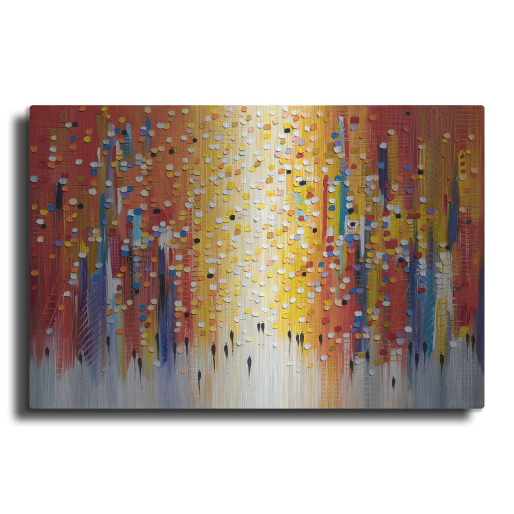 'Sunset Sky' by Ekaterina Ermilkina – Metal Wall Art