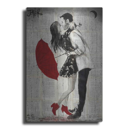 Luxe Metal Art 'Never Mnd The Rain' by Loui Jover, Metal Wall Art