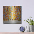 'Yesterday's Rain' by Ekaterina Ermilkina – Metal Wall Art, 12x12 room view