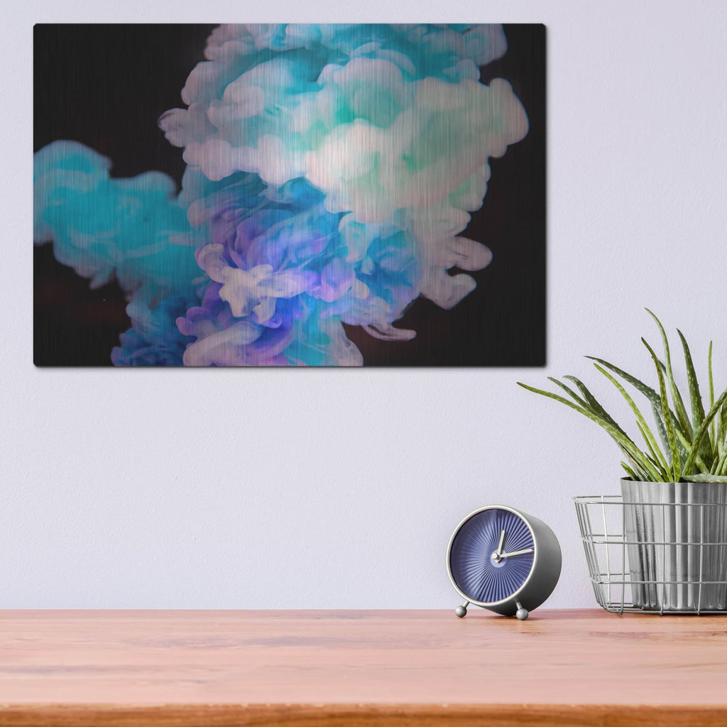 'Breathe' by Luxe Metal Portfolio – Metal Wall Art, 16x12 room view