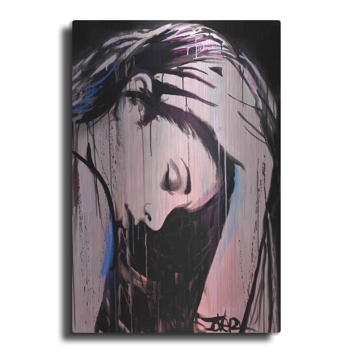 Luxe Metal Art 'Nevernever' by Loui Jover, Metal Wall Art