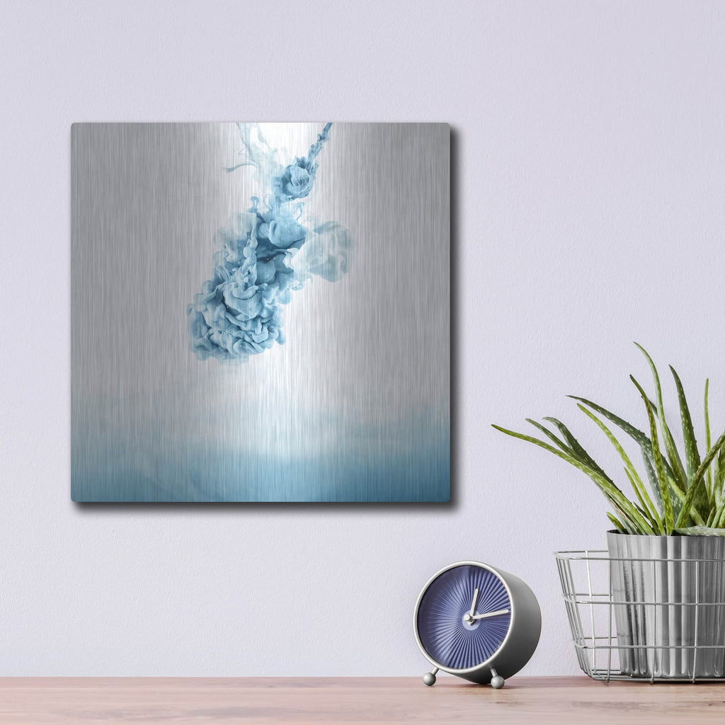 'Emergence 2' by Luxe Metal Portfolio – Metal Wall Art, 12x12 room view