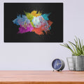 'Explode' by Luxe Metal Portfolio – Metal Wall Art, 16x12 room view