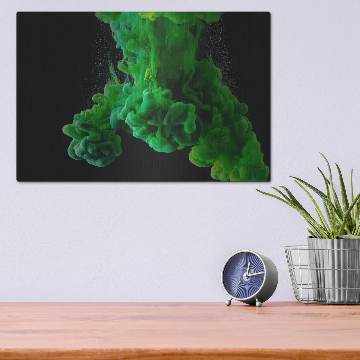 'Forest' by Luxe Metal Portfolio – Metal Wall Art, 16x12 room view