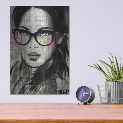 Luxe Metal Art 'Prudencee2' by Loui Jover, Metal Wall Art,12x16