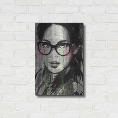 Luxe Metal Art 'Prudencee2' by Loui Jover, Metal Wall Art,16x24