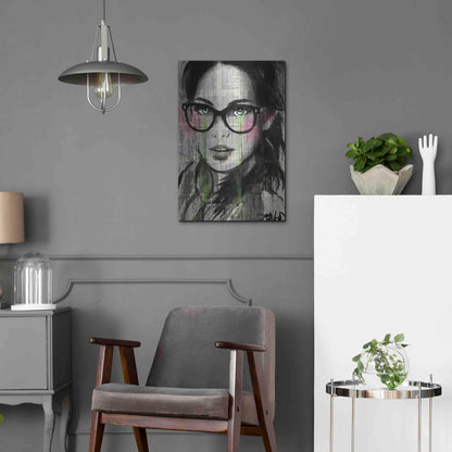 Luxe Metal Art 'Prudencee2' by Loui Jover, Metal Wall Art,16x24