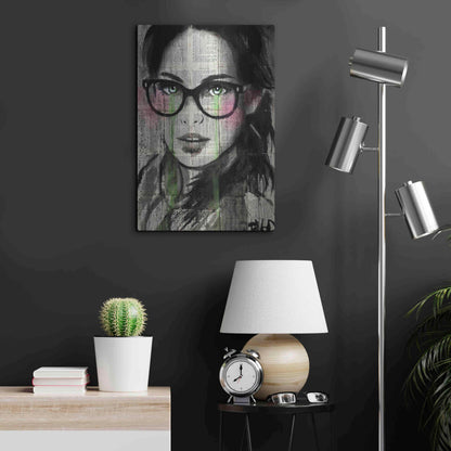 Luxe Metal Art 'Prudencee2' by Loui Jover, Metal Wall Art,16x24