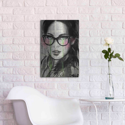 Luxe Metal Art 'Prudencee2' by Loui Jover, Metal Wall Art,16x24