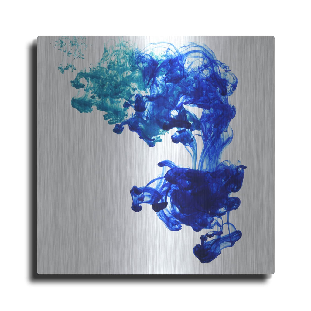 'Saphire Tear' by Luxe Metal Portfolio – Metal Wall Art