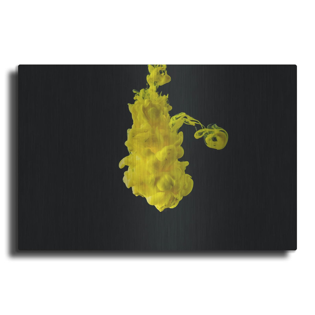 'And it Was All Yellow' by Luxe Metal Portfolio – Metal Wall Art