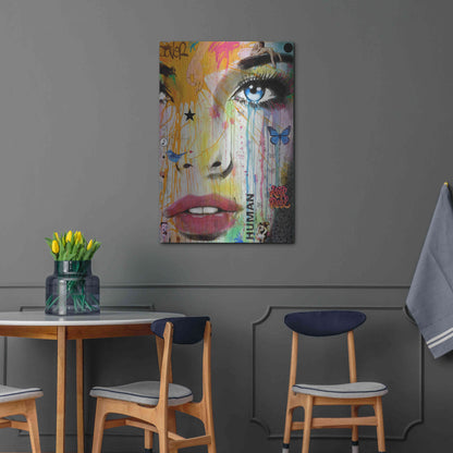 Luxe Metal Art 'Reality' by Loui Jover, Metal Wall Art,24x36