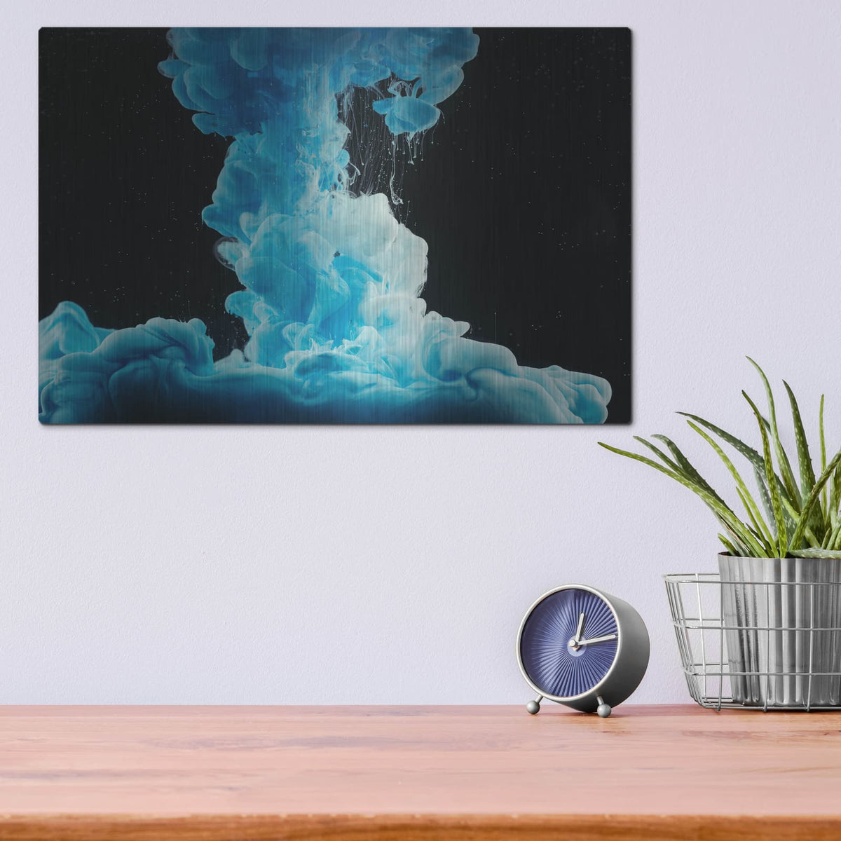 'Inner Peace' by Luxe Metal Portfolio – Metal Wall Art, 16x12 room view