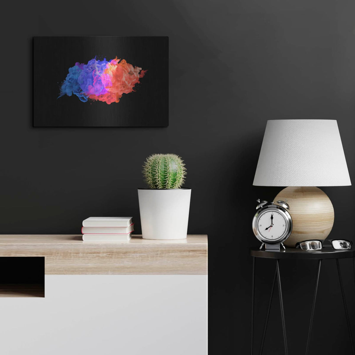 'Before the Storm' by Luxe Metal Portfolio – Metal Wall Art, 24x16 room view