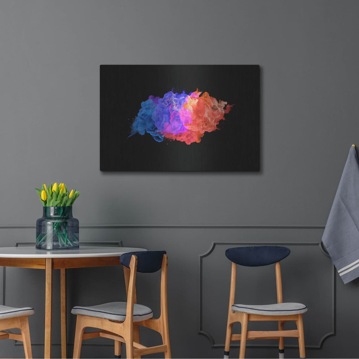 'Before the Storm' by Luxe Metal Portfolio – Metal Wall Art, 36x24 room view