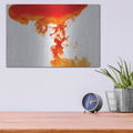 'Nuclear Explosion' by Luxe Metal Portfolio – Metal Wall Art, 16x12 room view
