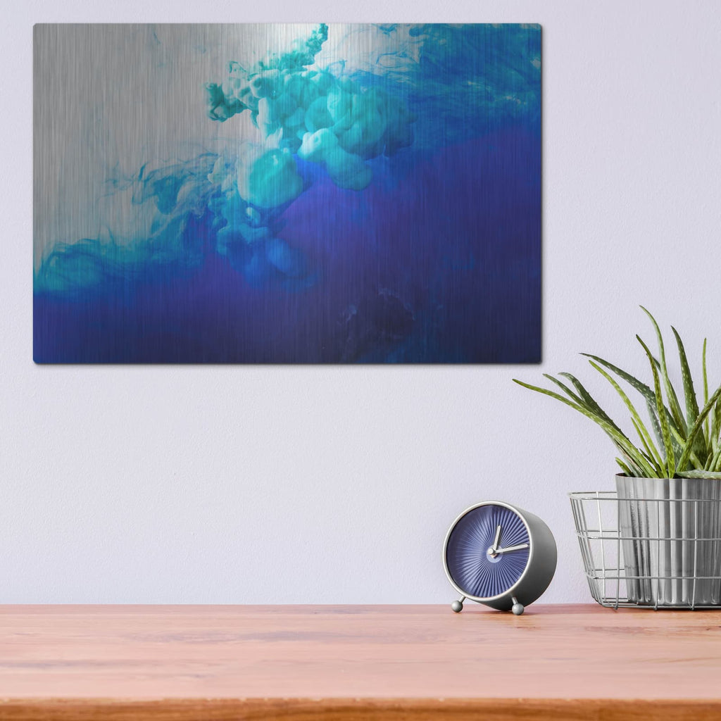 'Ice' by Luxe Metal Portfolio – Metal Wall Art, 16x12 room view