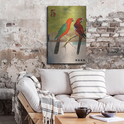 Luxe Metal Art 'Birds' by Elo Marc, Metal Wall Art,24x36